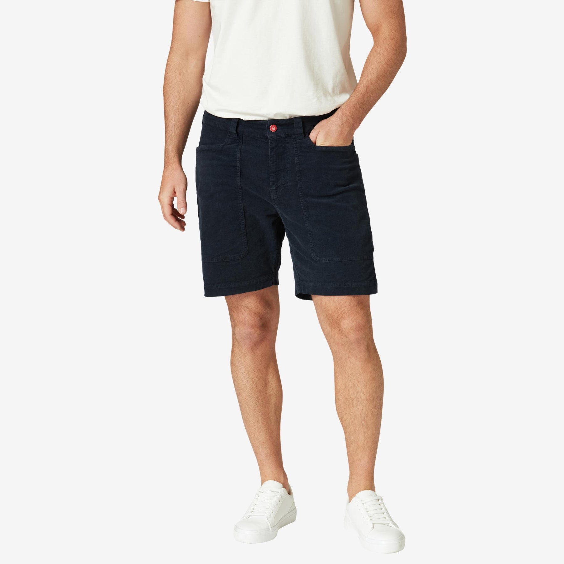 Grinder Corduroy Shorts Navy