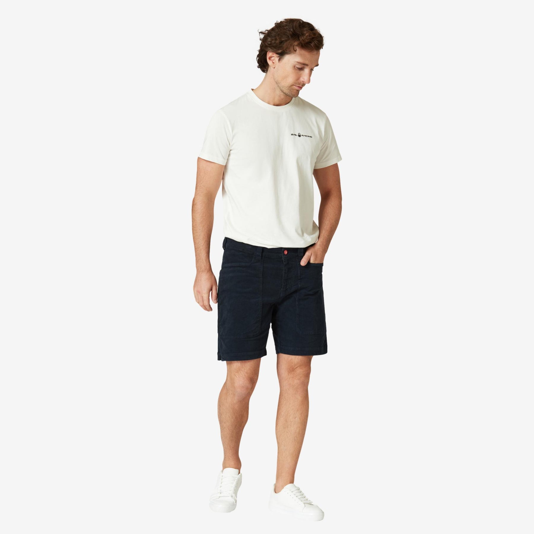 Grinder Corduroy Shorts Navy