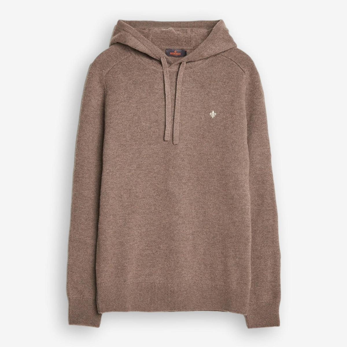 Hertford Merino Hoodie Brown-Morris Stockholm-Phrase