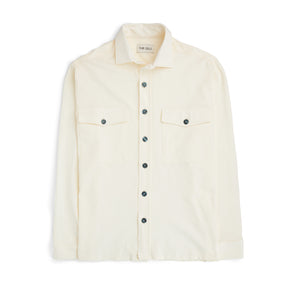 Jersey Overshirt Offwhite-Skjorte-The Gilli-Phrase