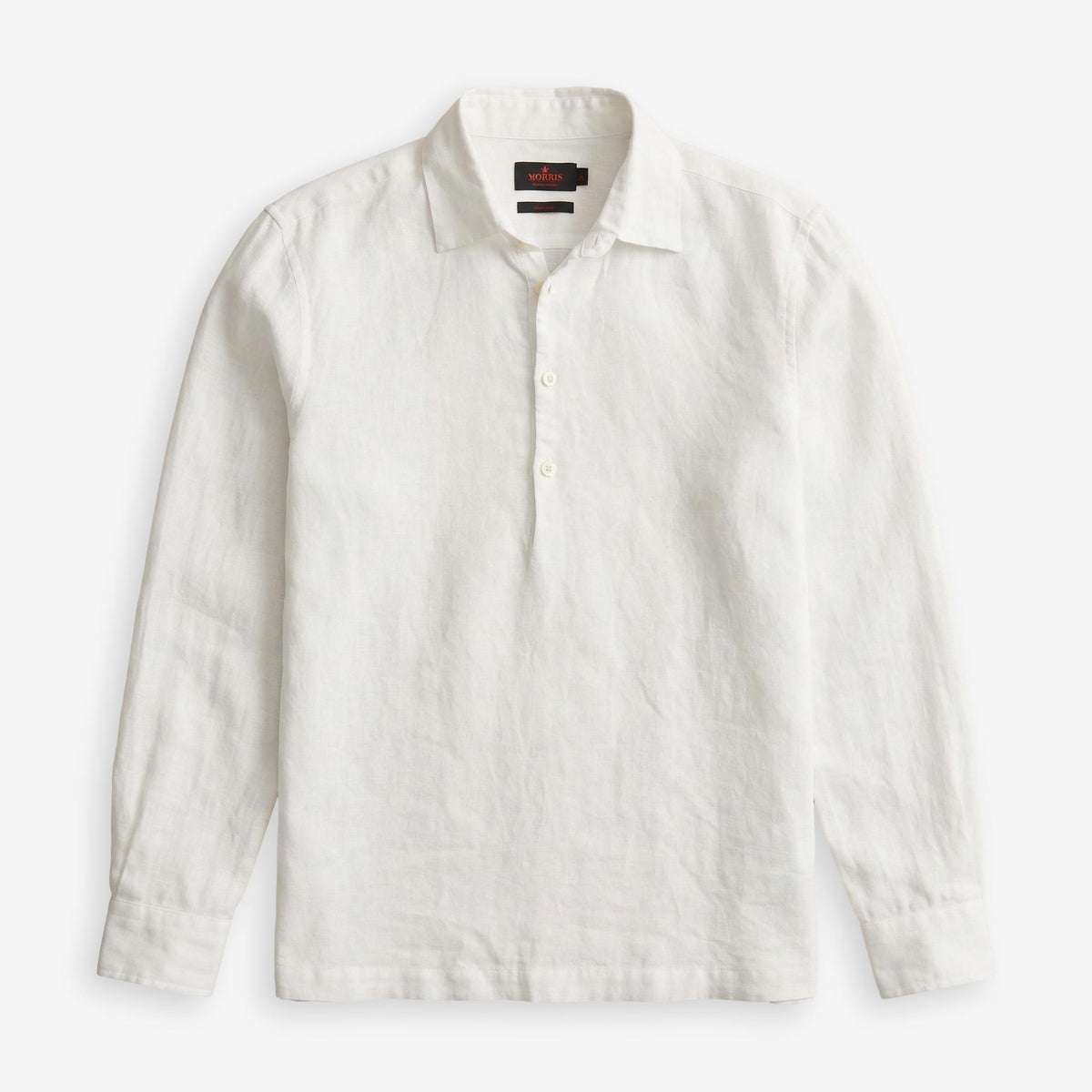 Linen Popover Shirt Offwhite