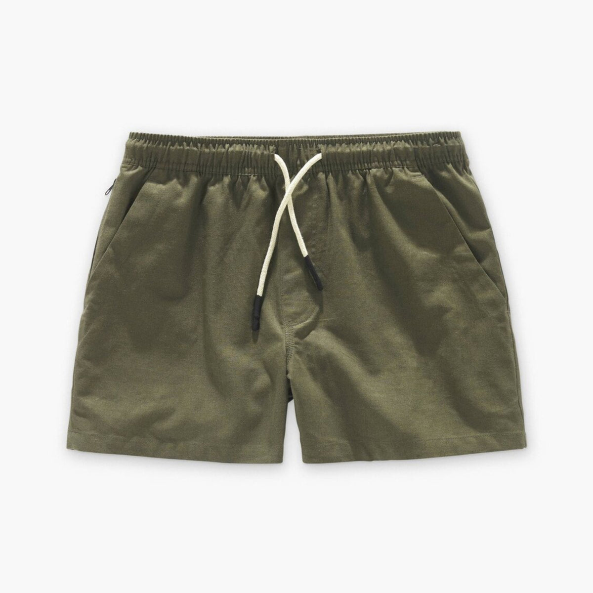 Linen Shorts Army-OAS-Phrase