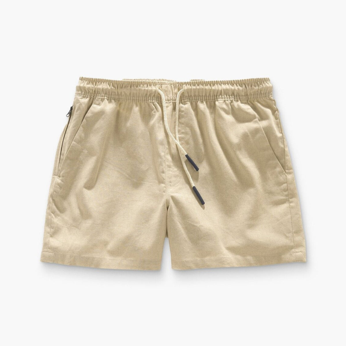 Linen Shorts Beige-OAS-Phrase