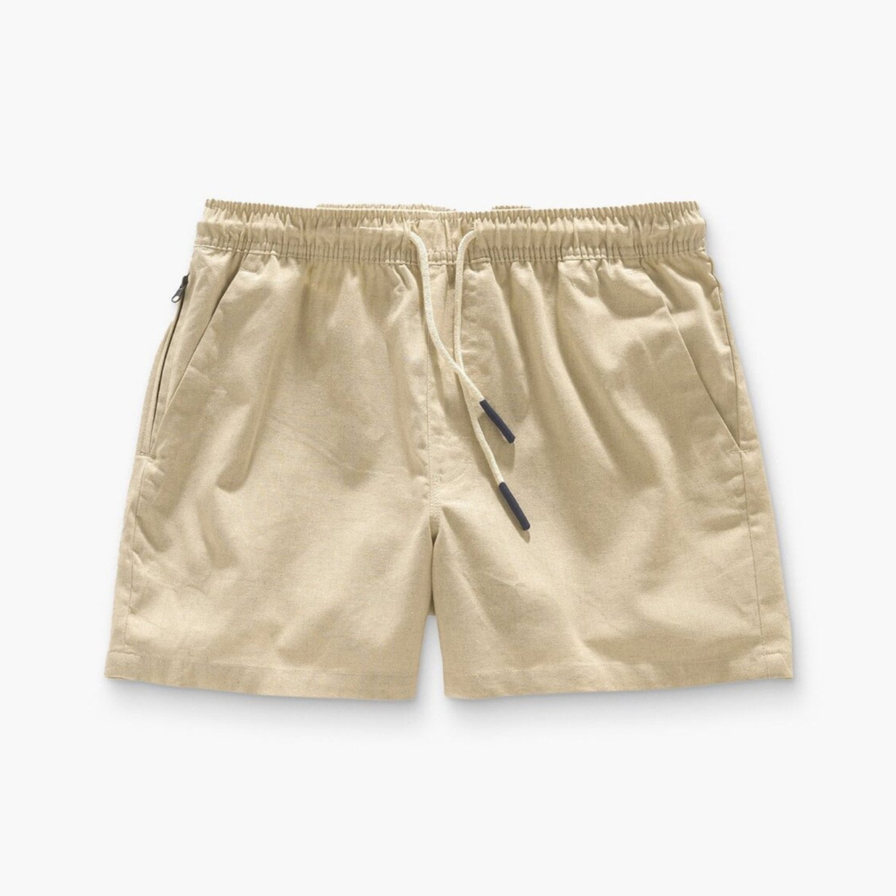 Linen Shorts Beige