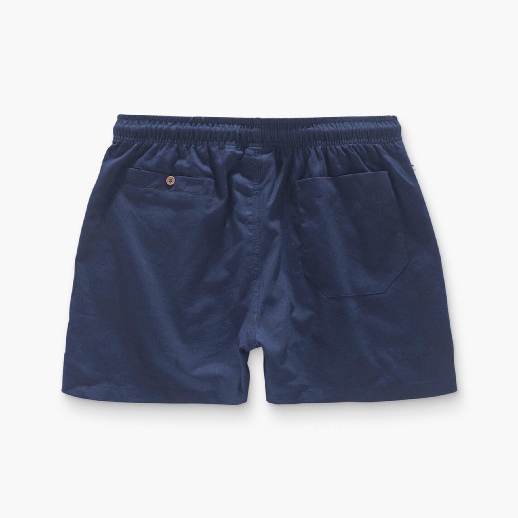 Linen Shorts Navy