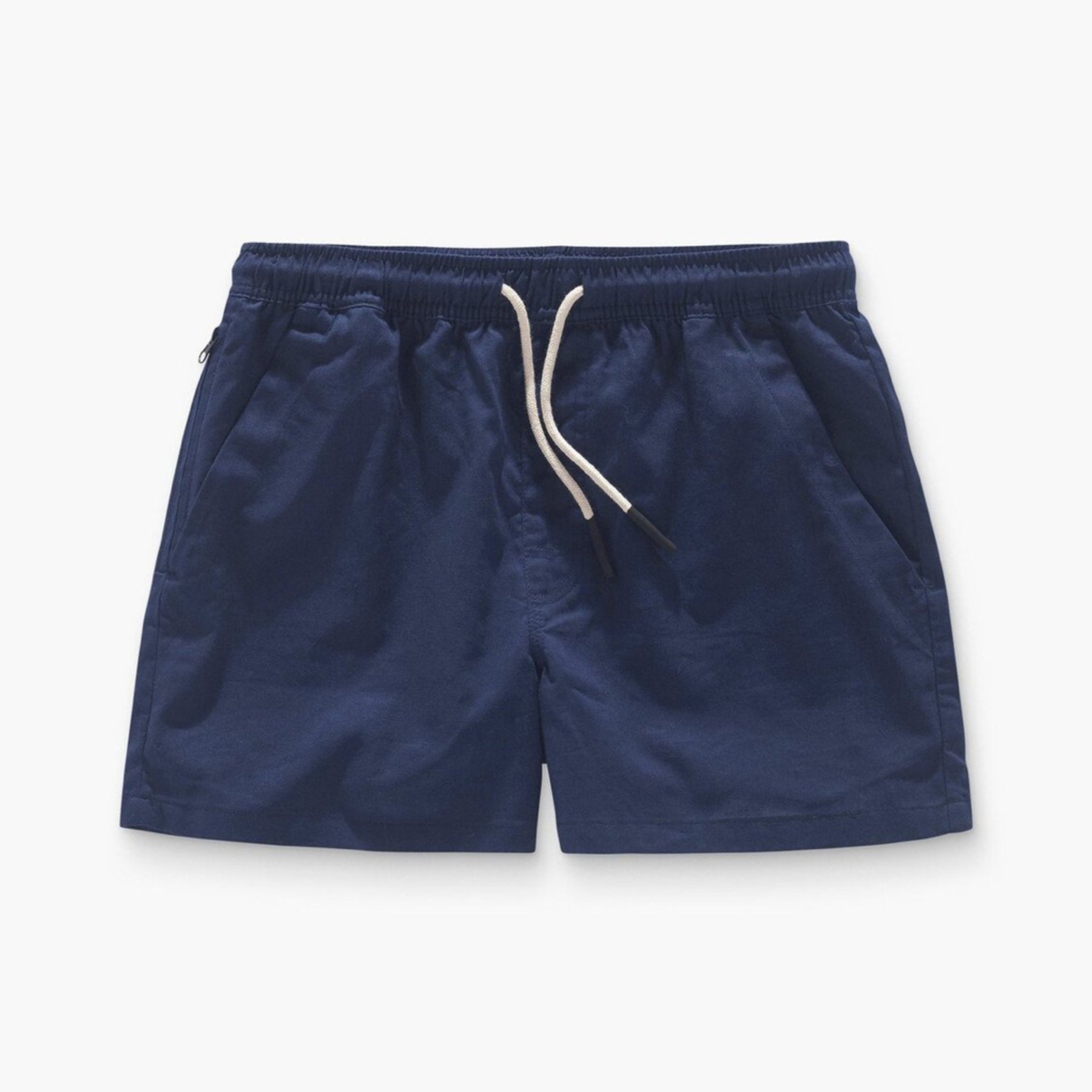 Linen Shorts Navy