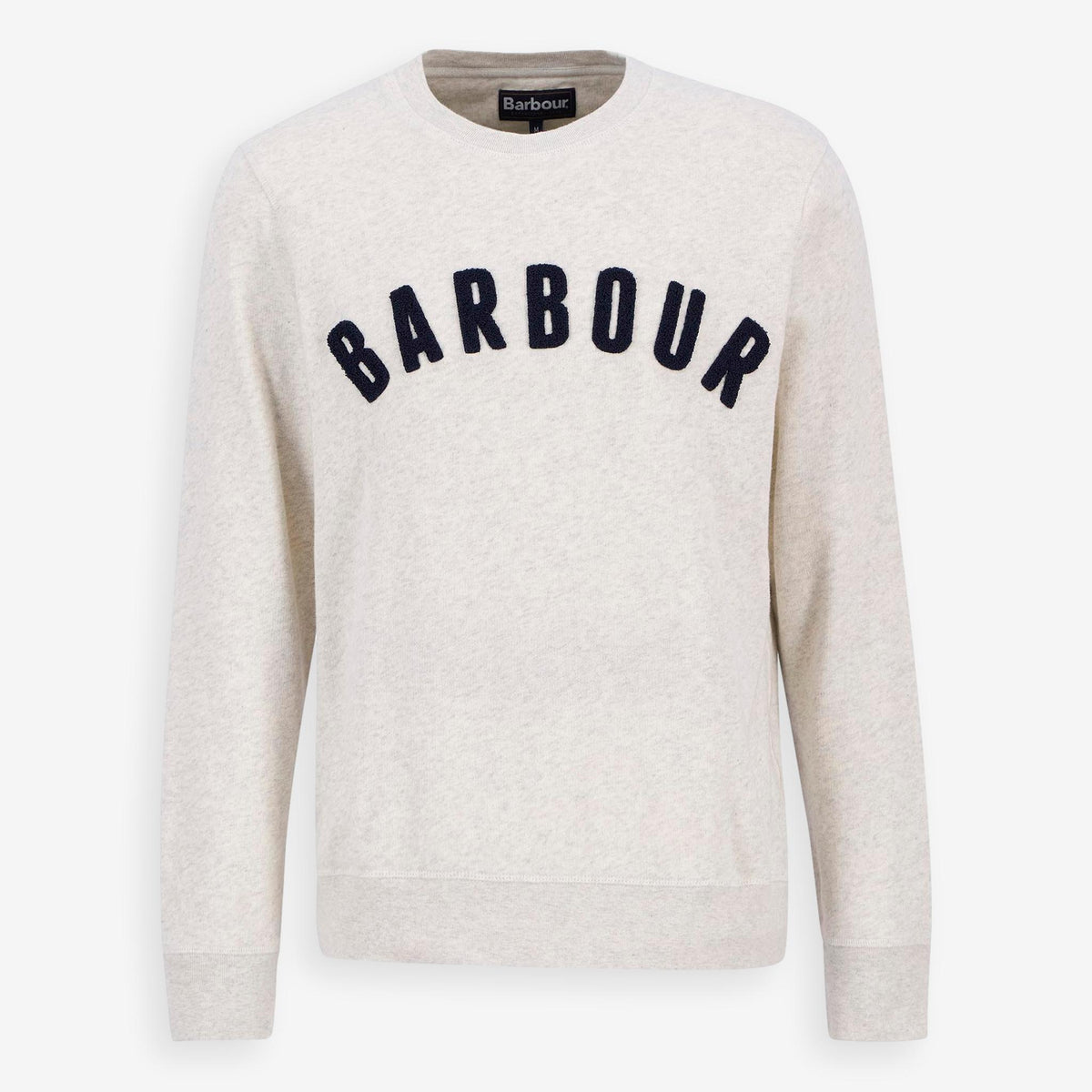 Logo Crewneck Sweatshirt Ecru