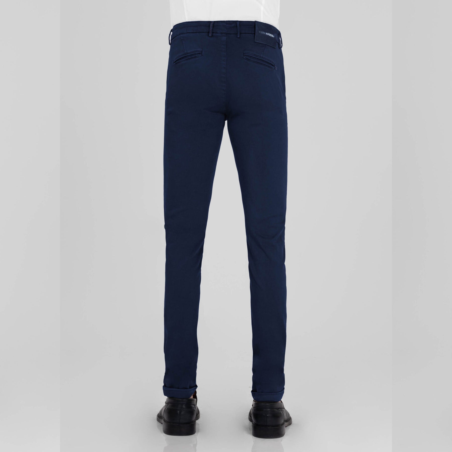Luis Stretch Gabardine Chino Dark Blue