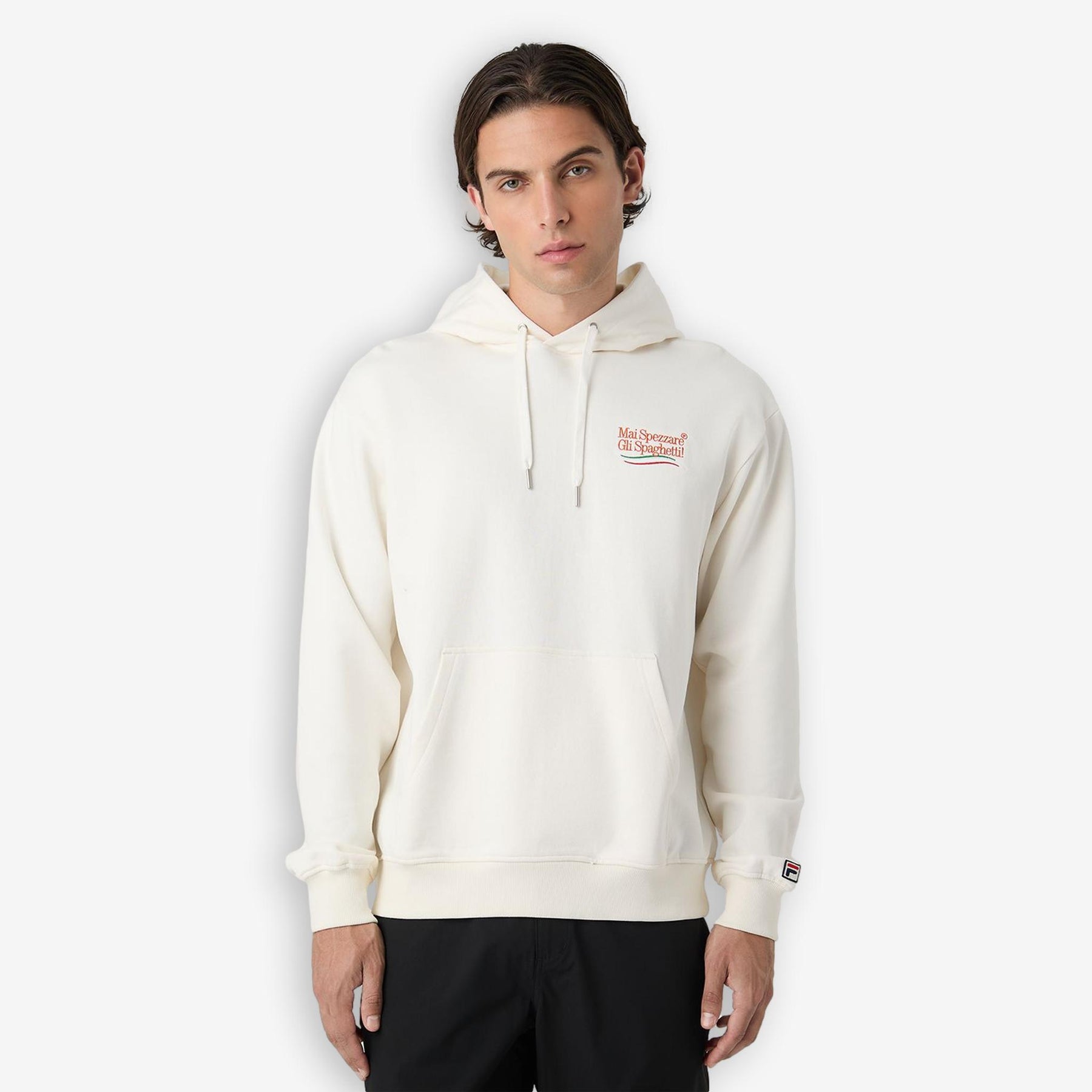 Navigli Pasta Graphic Hoodie Offwhite