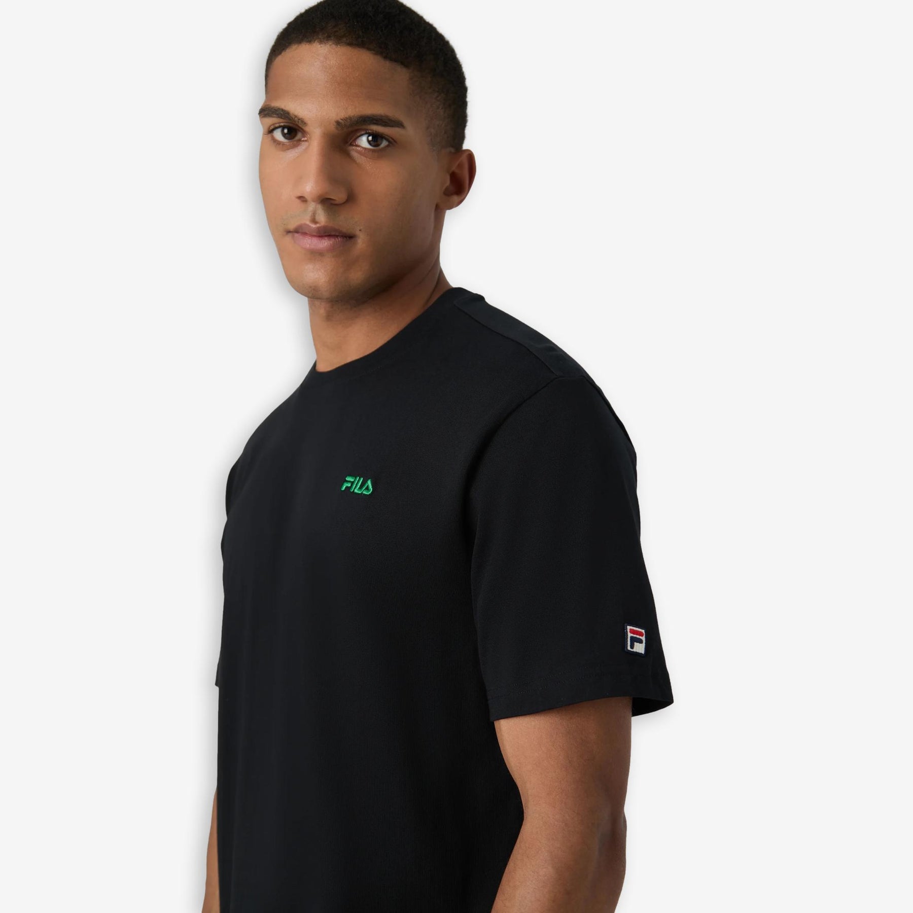 Navigli Pizza Graphic T-Shirt Black-Fila-Phrase