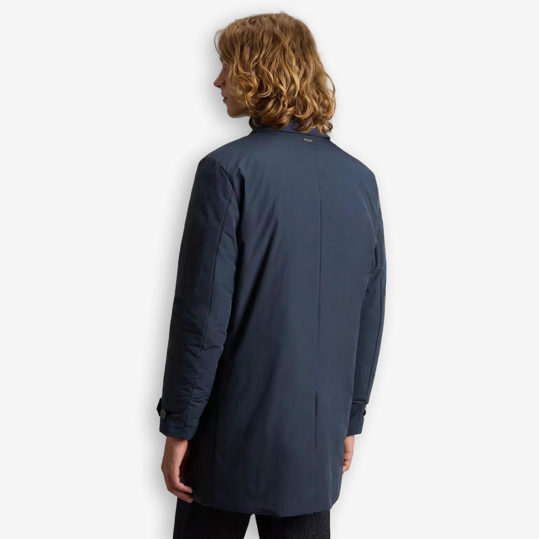 Peached Urban Touch Coat Blue-Woolrich-Phrase