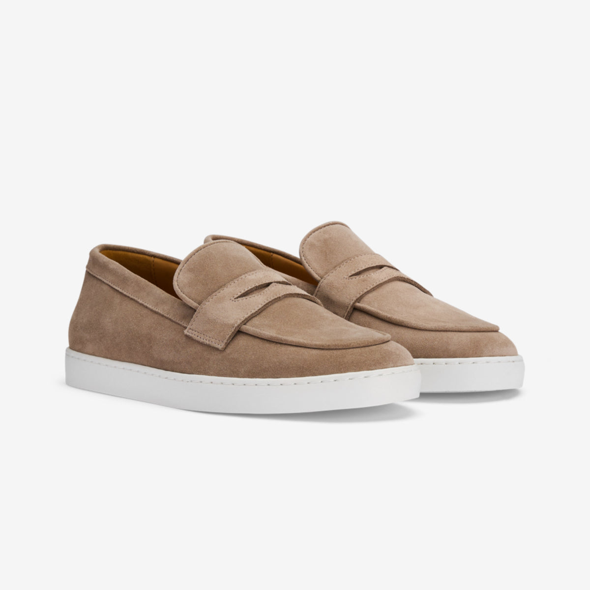 Penny Sneaker Suede Earth