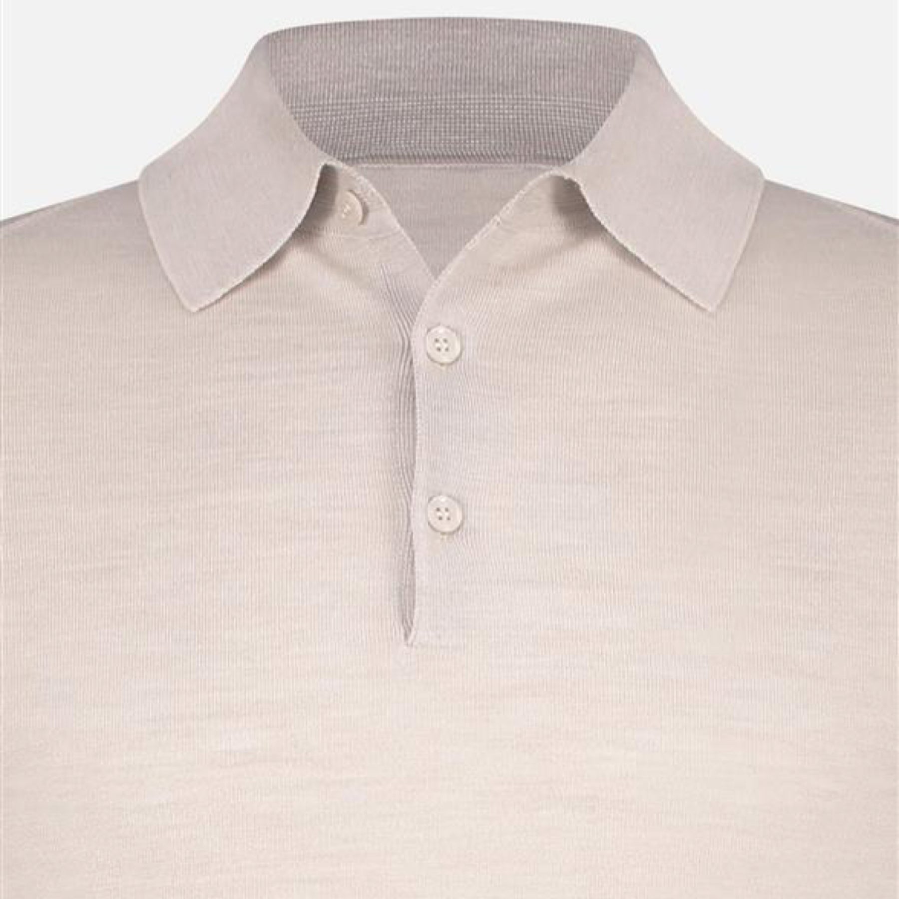Picerno Polo Long Sleeve Stone-Zavoli-Phrase