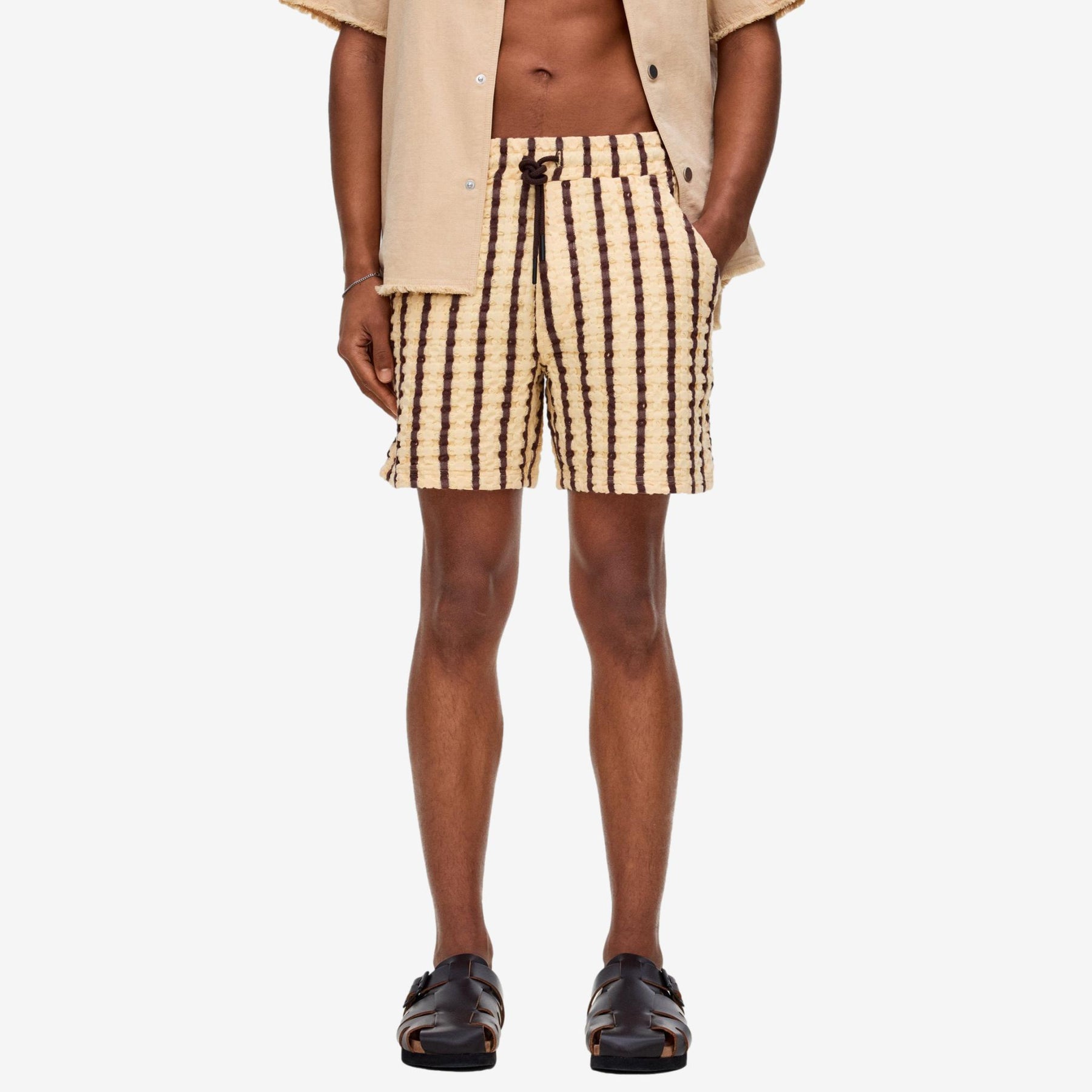 Porto Waffle Shorts Tartufo