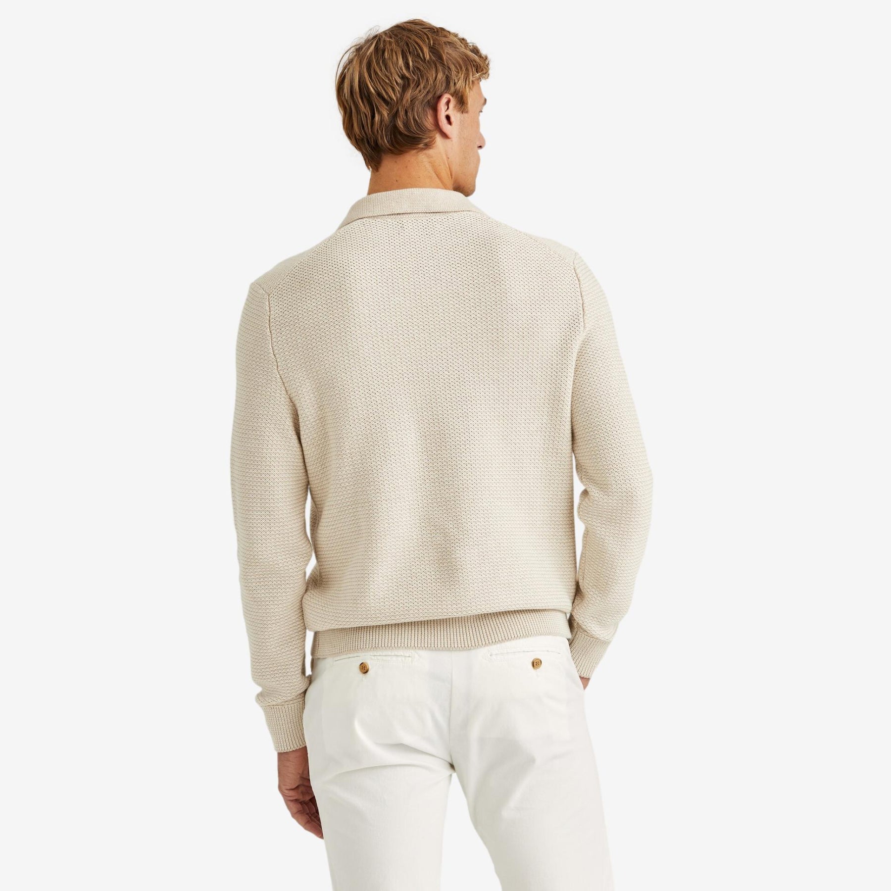 Reeford Resort Sweater Offwhite