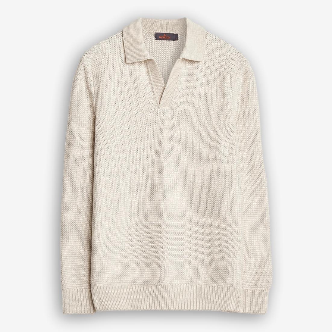 Reeford Resort Sweater Offwhite-Morris Stockholm-Phrase