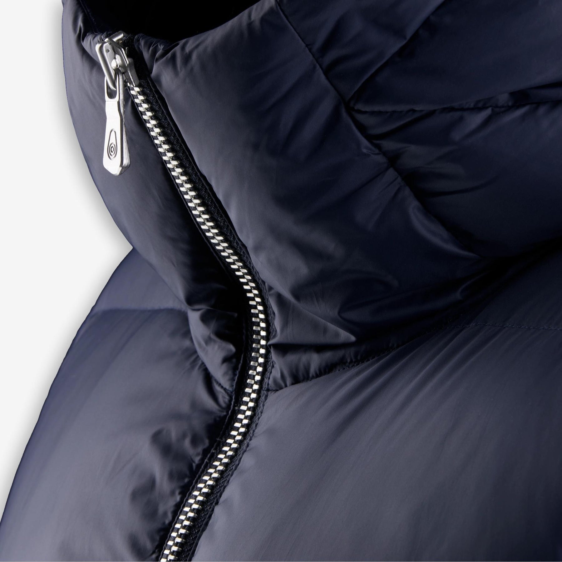 Ridge Knitted Hybrid Jacket Dark Navy