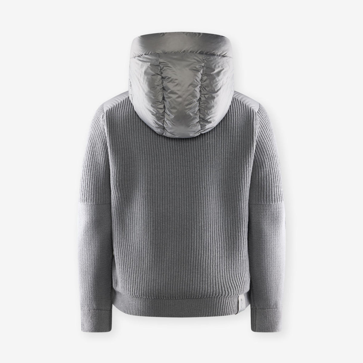 Ridge Knitted Hybrid Jacket Magnesium
