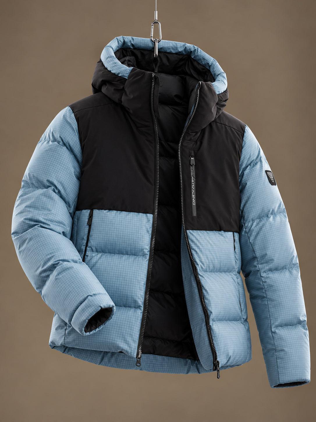 Polar Down Hood Aurora Blue