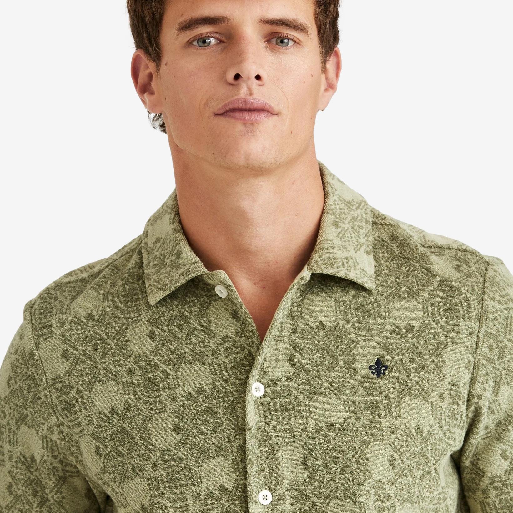 Shellby Terry Shirt Green
