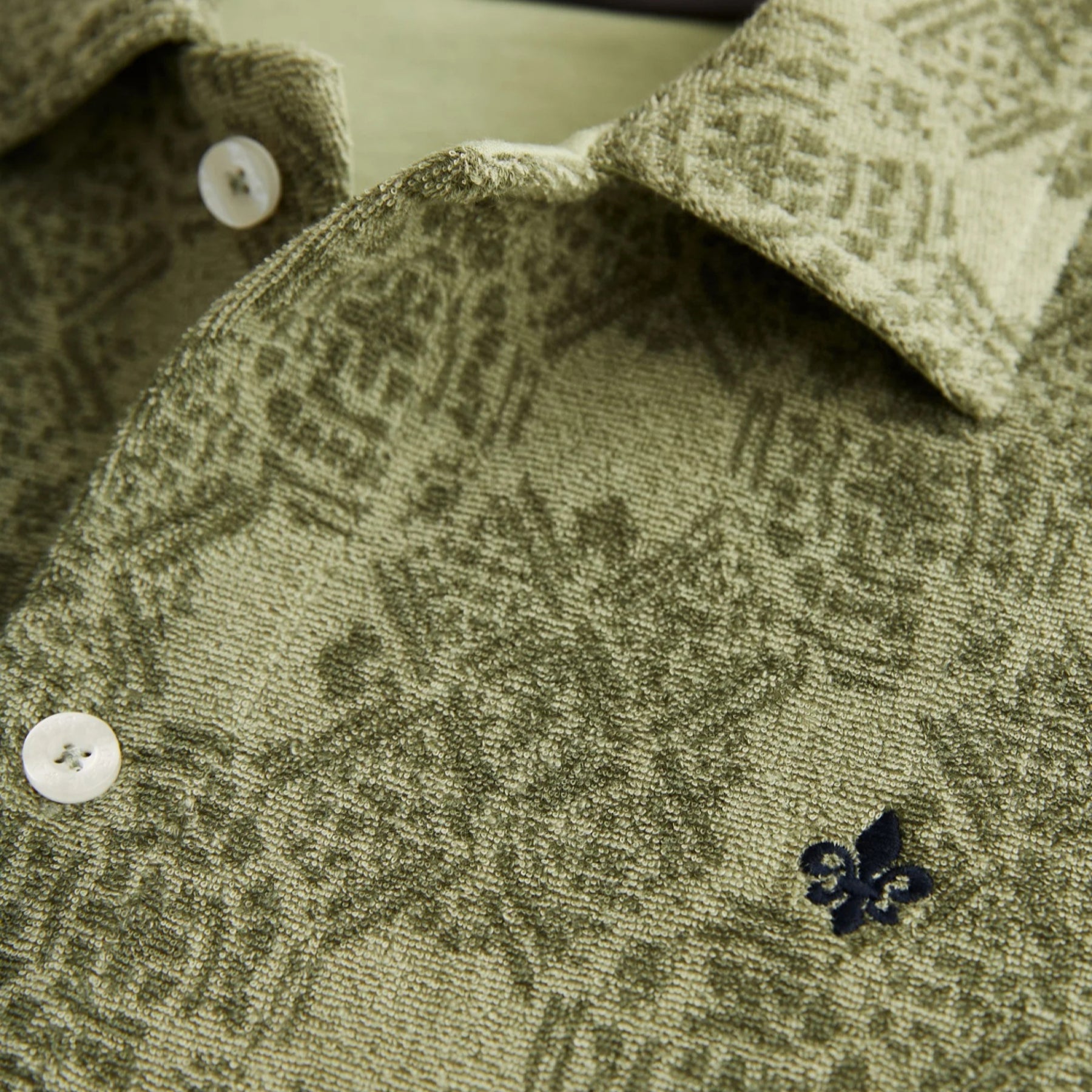 Shellby Terry Shirt Green