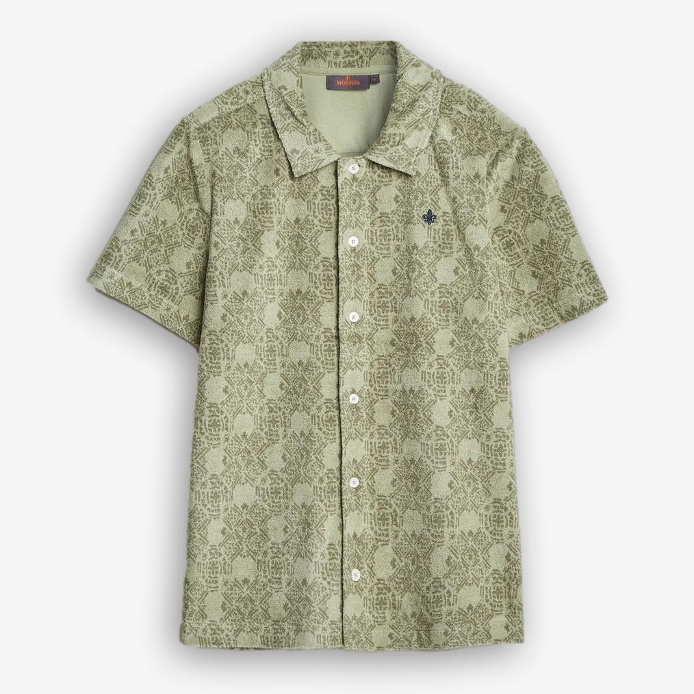 Shellby Terry Shirt Green-Morris Stockholm-Phrase