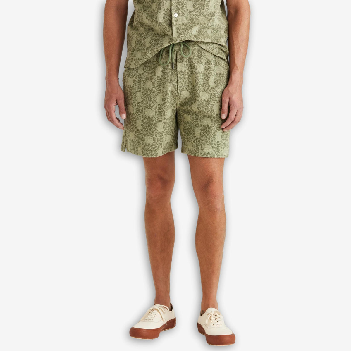 Shellby Terry Shorts Green-Morris Stockholm-Phrase
