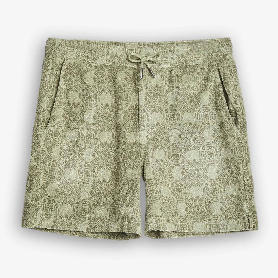 Shellby Terry Shorts Green-Morris Stockholm-Phrase