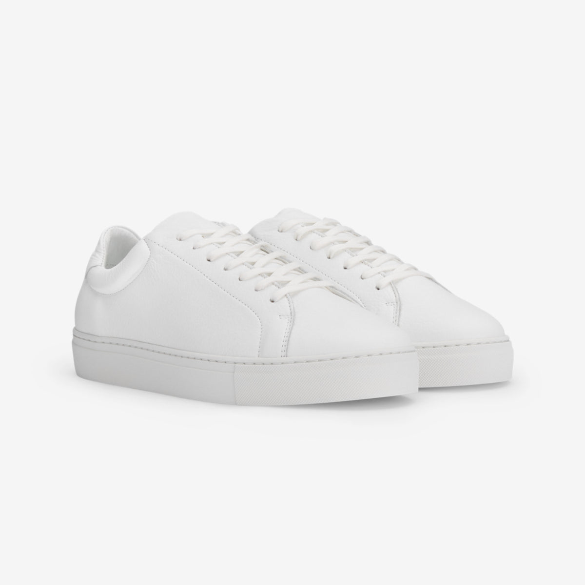 Sneaker 1 Leather Seta White