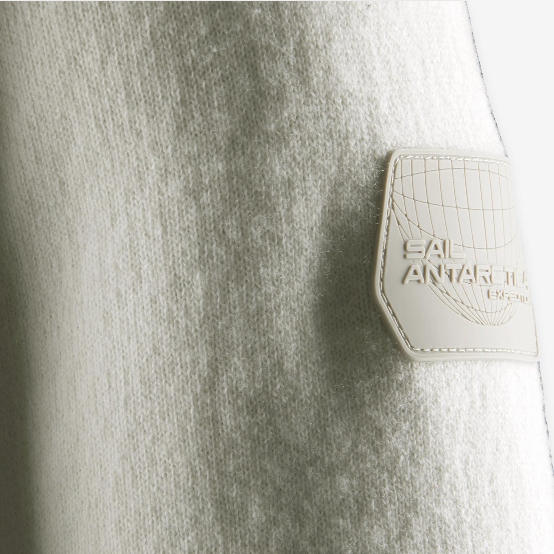 Spine Knitted Merino Crewneck Offwhite