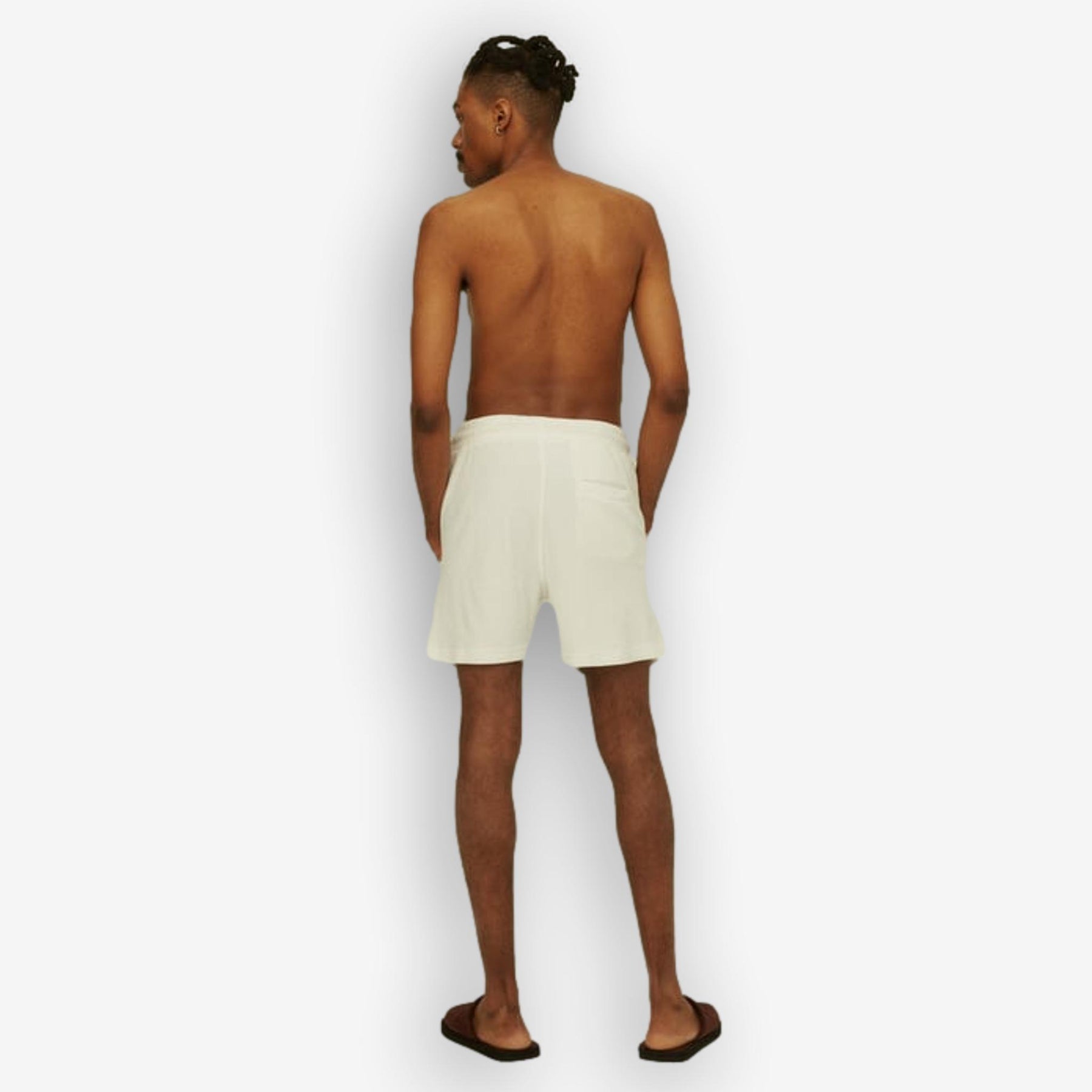 Terry Shorts White