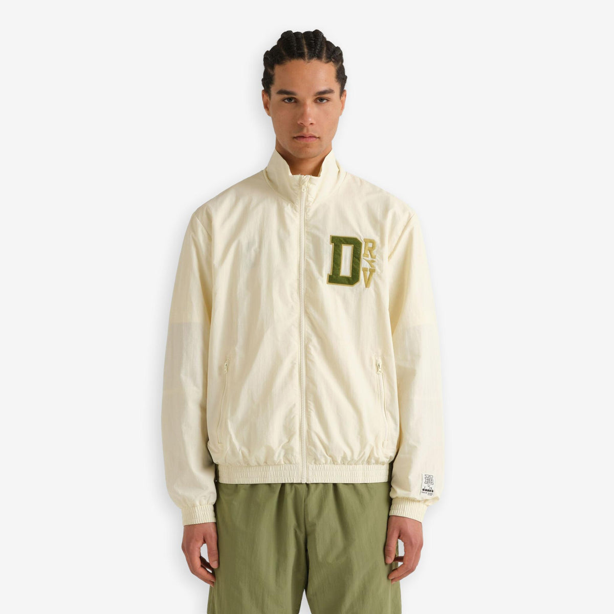 Run Valley Track Jacket Offwhite