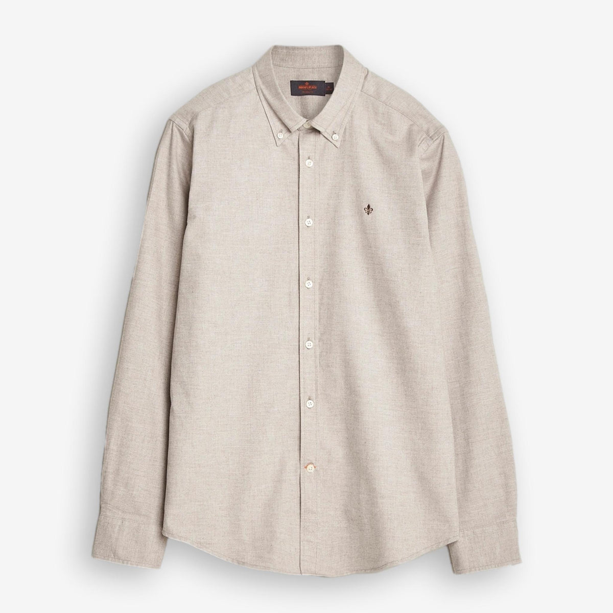 Watts Flannel Shirt Khaki-Morris Stockholm-Phrase