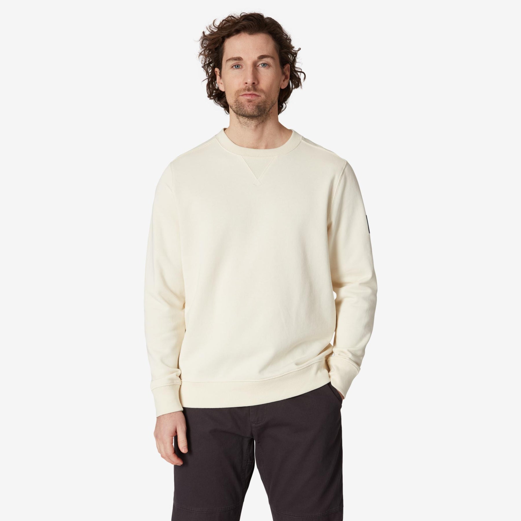 Wind Crewneck Sweater Offwhite