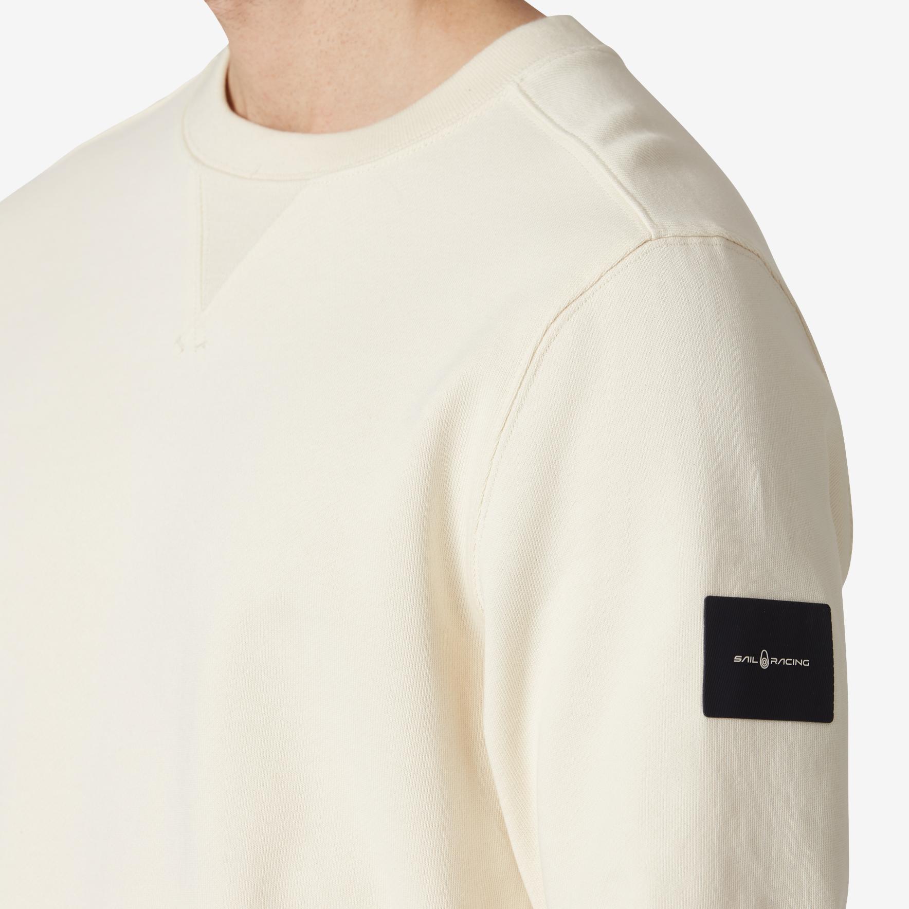 Wind Crewneck Sweater Offwhite