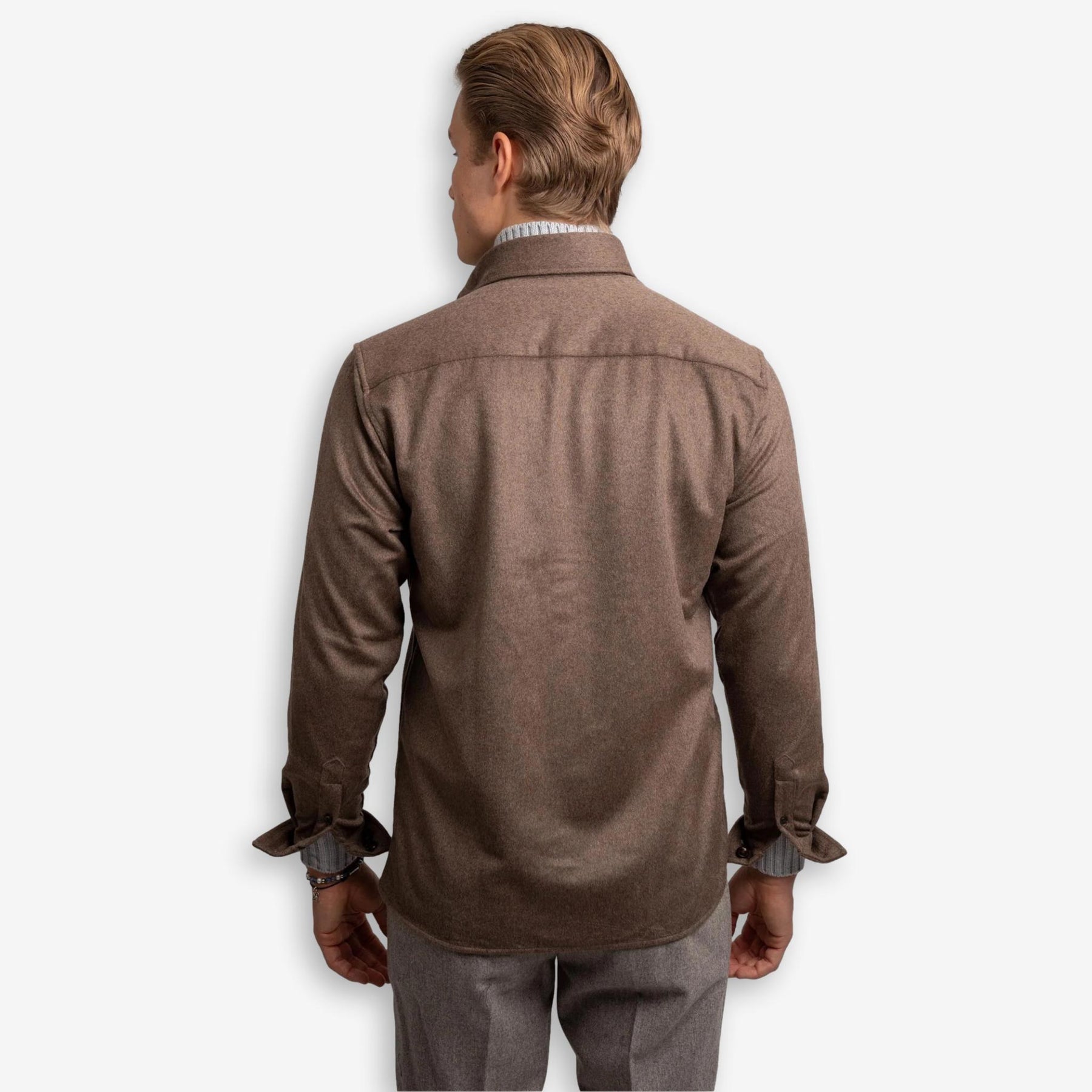 Wool Overshirt Sand