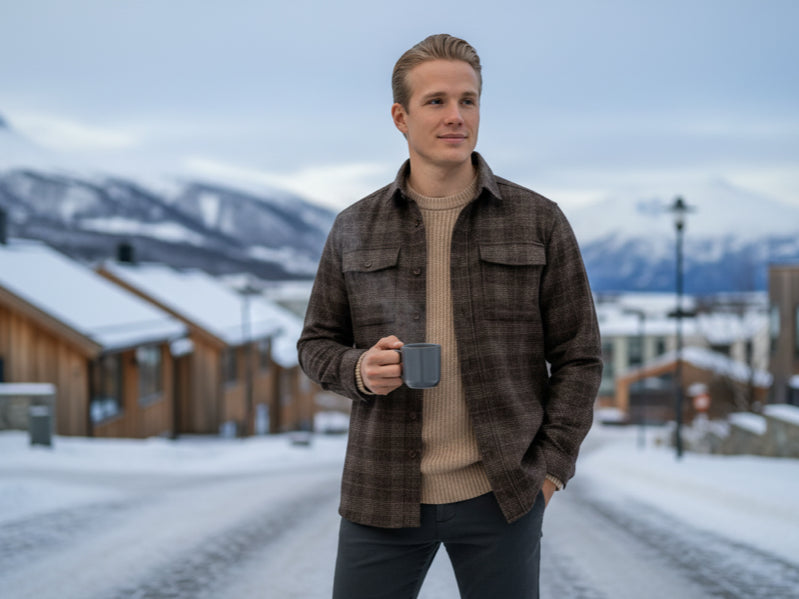 Overshirt til herre – Stylingtips og vinterens beste modeller