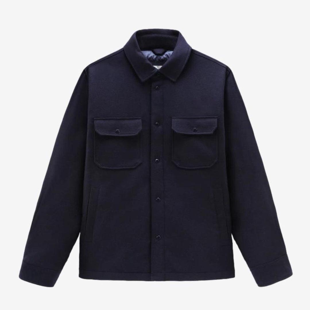 Alaskan Wool Overshirt Navy-Jakke-Woolrich-phrase3