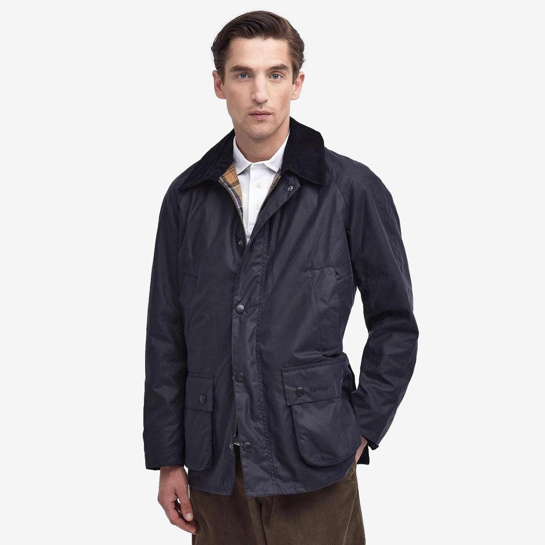 Ashby Wax Jacket Navy-Jakke-Barbour-phrase3