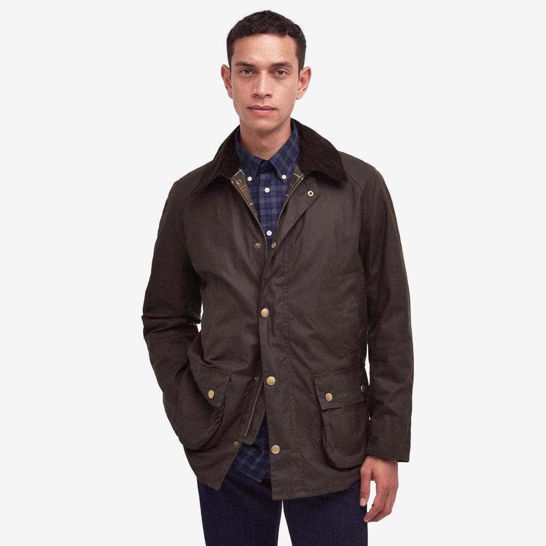 Ashby Wax Jacket Olive-Jakke-Barbour-phrase3