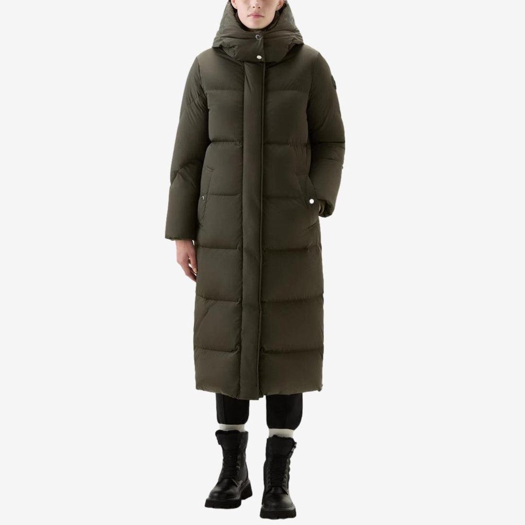 Aurora Long Parka Dark Green-Jakke-Woolrich-phrase3