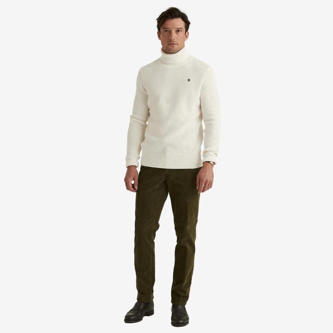 Bernard Cotton Roller Neck Offwhite-Genser-Morris Stockholm-phrase3