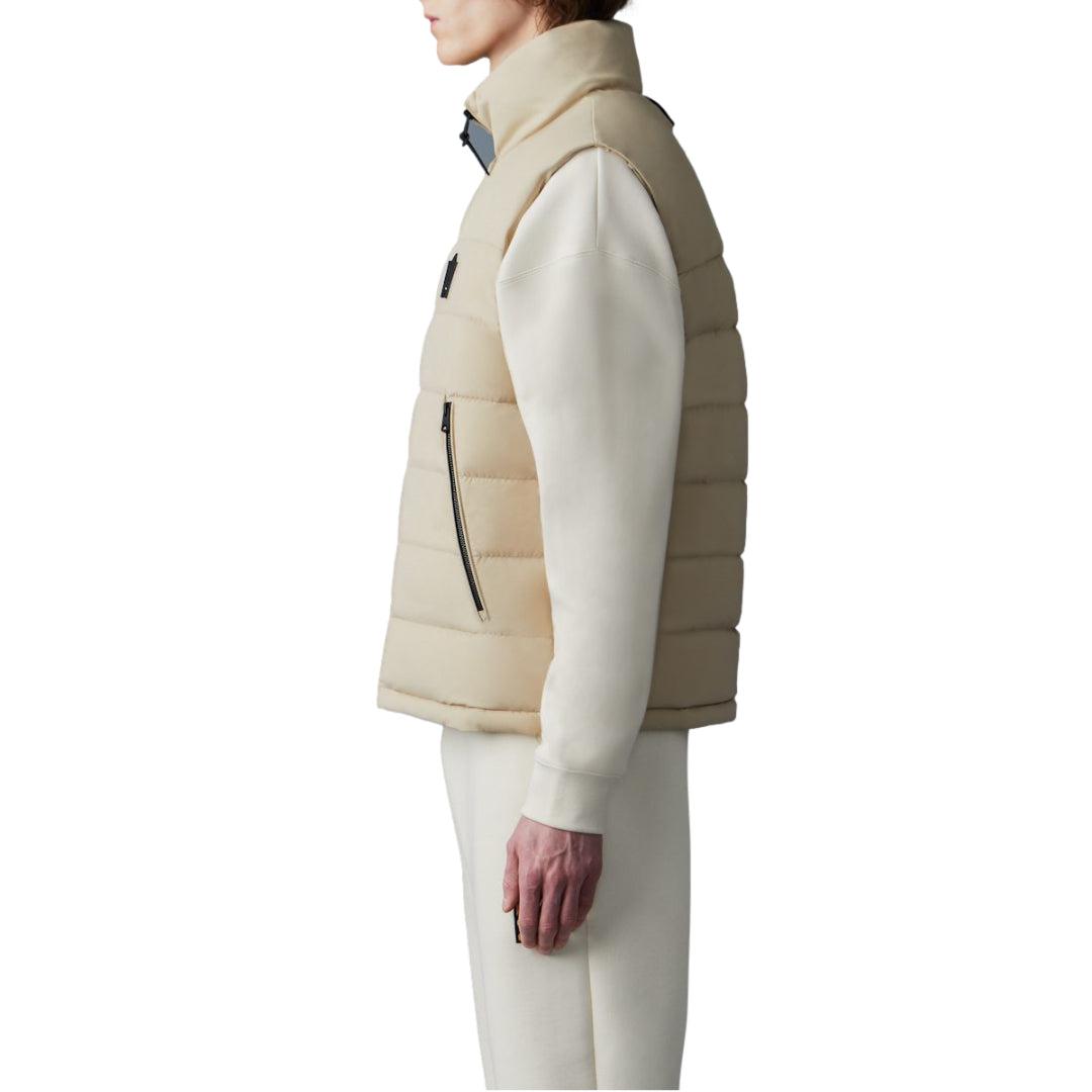 Bobbie Stretch Light Down Vest Beige-Vest-Mackage-phrase3