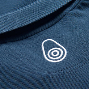 Bowman Logo Polo Blå-piké-Sail Racing-Phrase