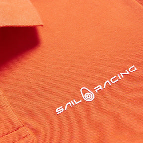 Bowman Logo Polo Oransje-piké-Sail Racing-Phrase