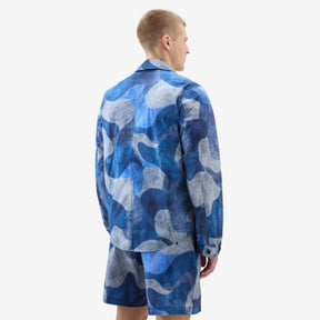 Camo Overshirt Royal Blue-Skjorte-Woolrich-phrase3