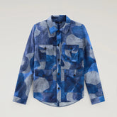 Camo Overshirt Royal Blue-Skjorte-Woolrich-phrase3