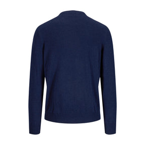 Cashmere Crewneck Sweater Blue-Genser-Settefili Cashmere-phrase3