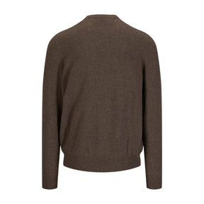 Cashmere Crewneck Sweater Brown-Genser-Settefili Cashmere-phrase3