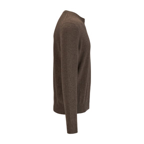 Cashmere Crewneck Sweater Brown-Genser-Settefili Cashmere-phrase3